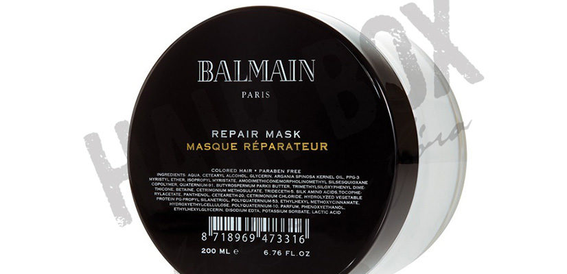 balmain hair couture mask maska